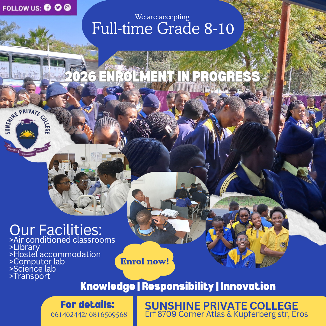 2026 Enrolment Poster